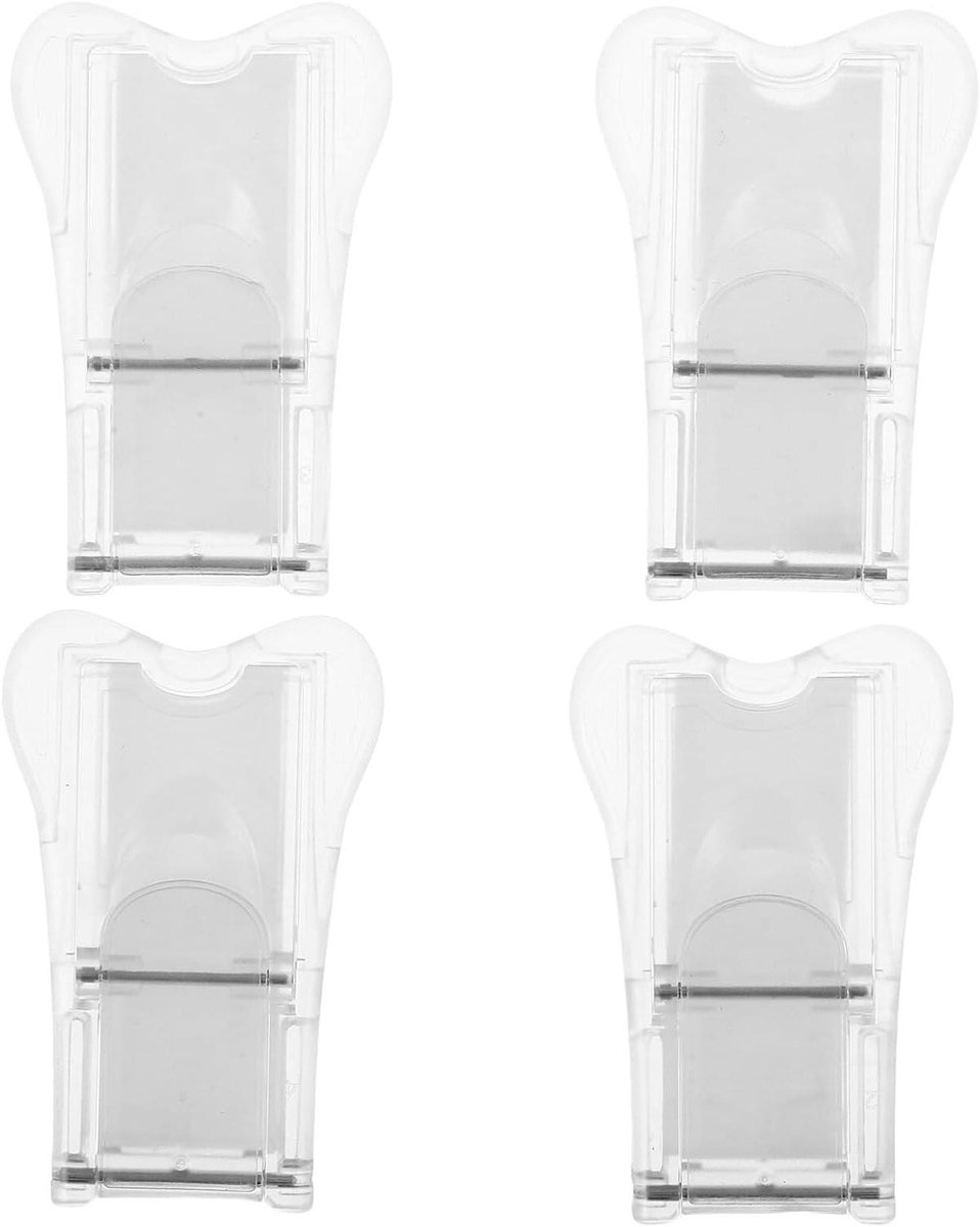Kindveilige Schuifdeursloten - Babybeveiliging Deursloten - Huis Beveiligen - Zelfklevende Achterkant - 72 x 46 x 06 cm - Transparant