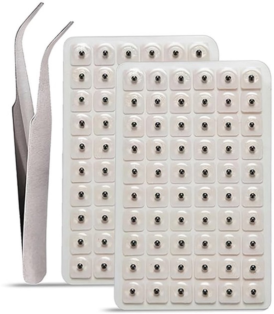 Auriculotherapie 100 Stuks - Wegwerpbaar - Acupunctuur - Behandeling - Gezondheid - Professioneel Gebruik - Acupunctuurpleisters