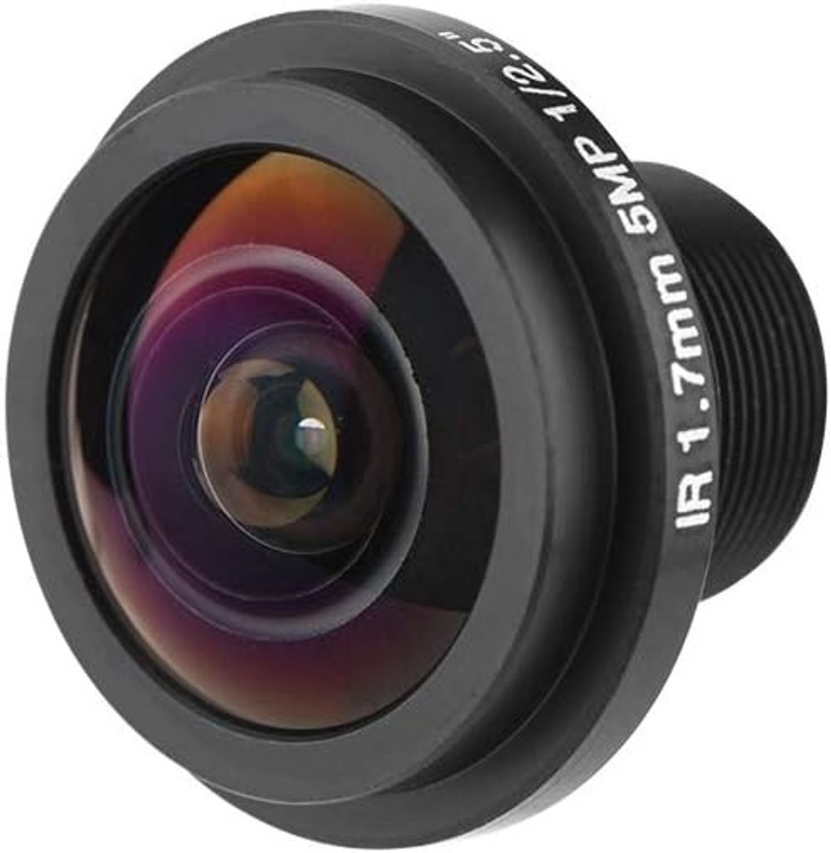 Wide Angle Panoramic 5MP HD Fisheye Beveiligingscamera Lens met 1.7mm Brandpuntsafstand en 185° Kijkhoek voor Optimale Beveiliging