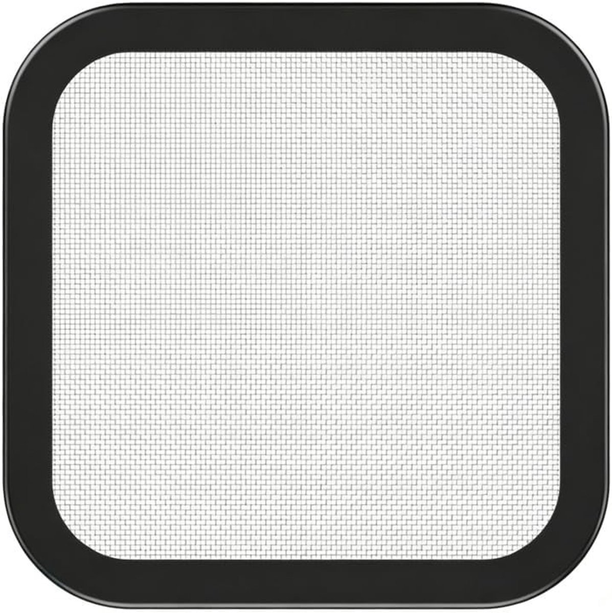 Magnetisch spatscherm voor luchtfriteuse 15 x 15 cm | Keukenbescherming, ademend mesh, snelle reiniging, roestvrij staal, dagelijks gebruik, vet- en olieafvoer, hittebestendig
