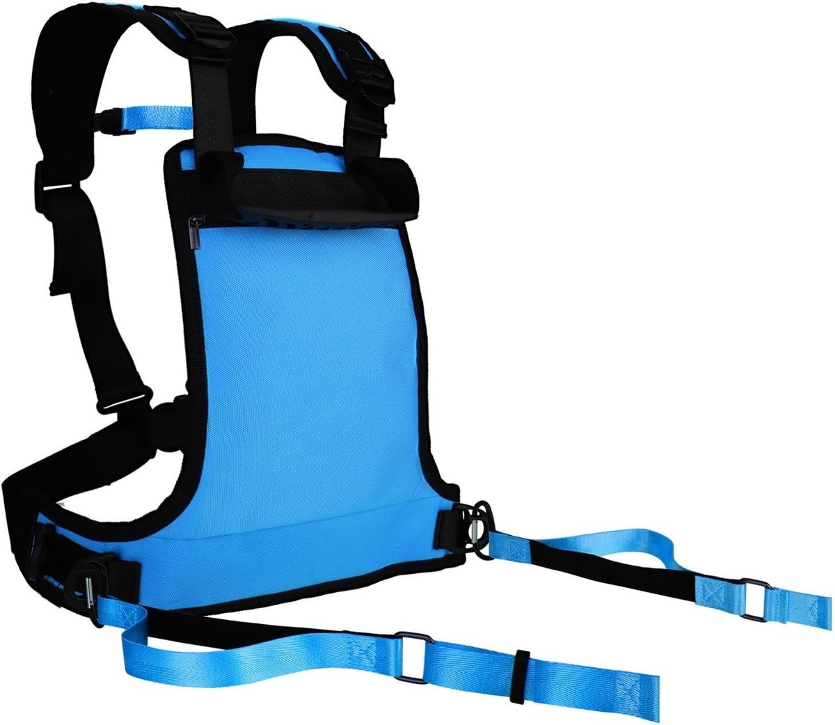 Ski- en Klimharnas voor Kinderen met Leash voor Beginners, Ideaal voor Jongens en Meisjes bij Snowboarden en Skiën (Blauw)