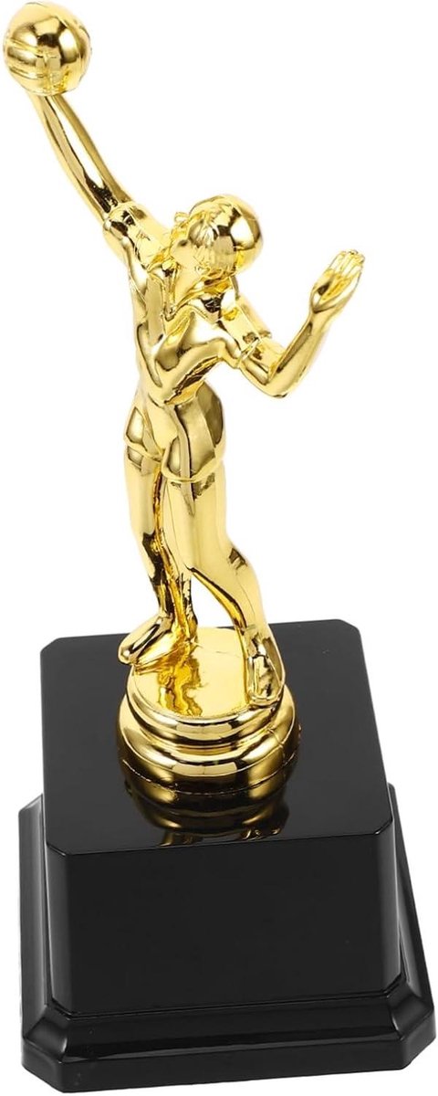 Mini Trofee - Plastic Prijs - Wedstrijden Belonen - Lichtgewicht Ontwerp - 18.5 x 7.5 x 7.5 cm - Multi