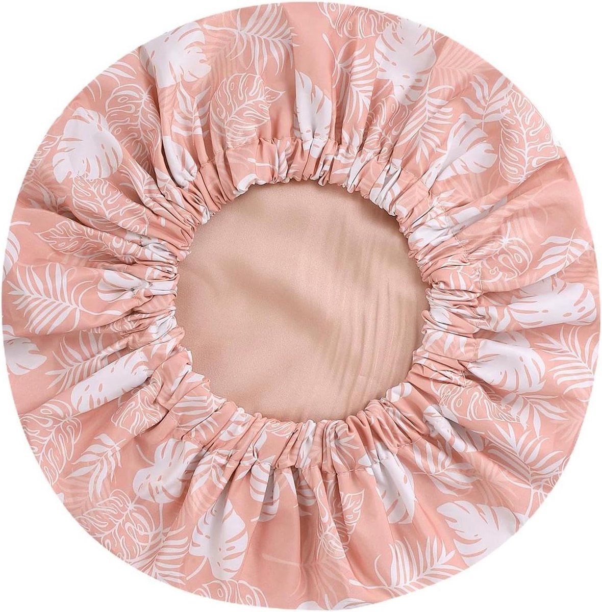 Douchemuts Dames - Haarmuts Badmuts - Haar Droog Houden - Dubbele Vochtbarrière - 33 cm Diameter - Paars