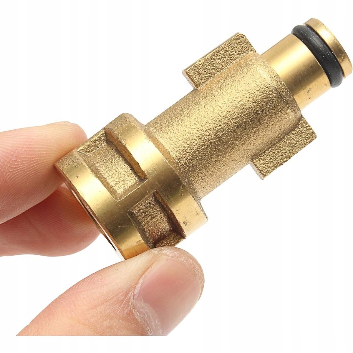 Rosfix Adapter Vervanging - 1/4" Binnen Draad Messing - 160 bar 60°C - Geschikt voor Bosch Aquatak