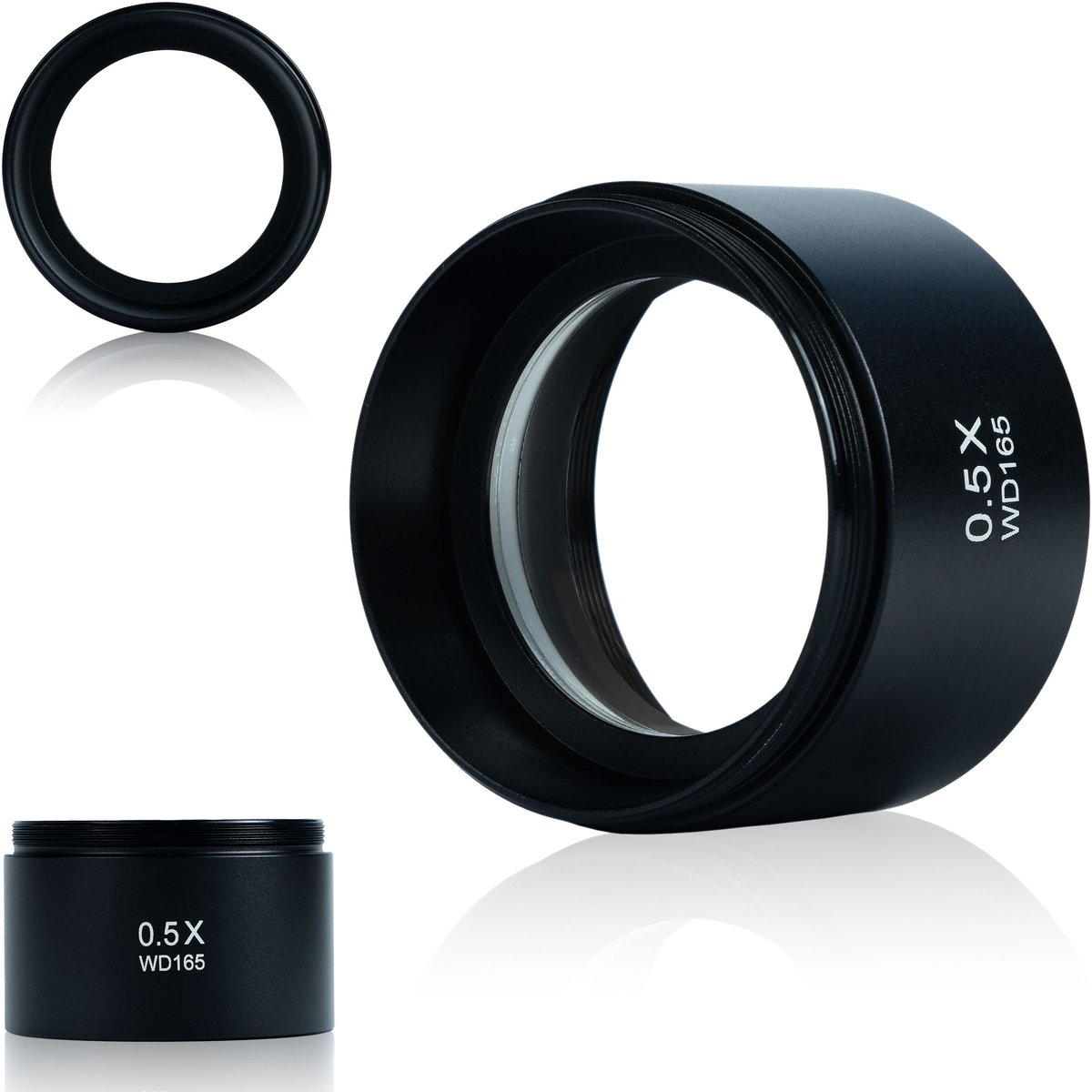 Rosfix Lens Stereoscoop 0,5x - 165 mm Werkafstand - 48 mm Schroefdraad