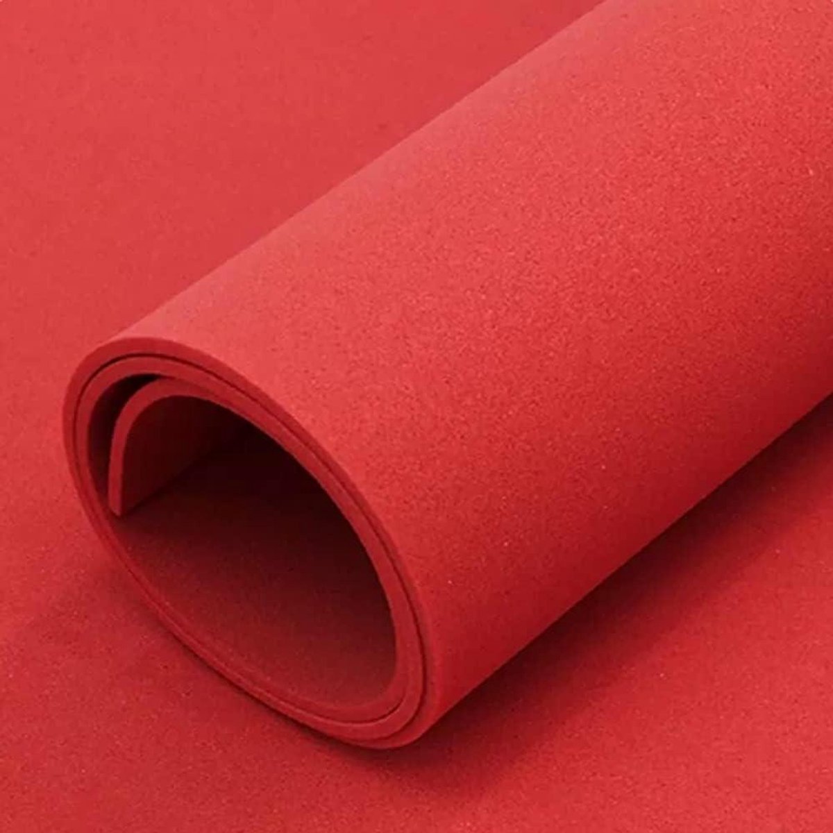 Schuimplaten - Ambachtelijke platen - Hobby projecten - Niet-giftig materiaal - 1x2 meter - Rood