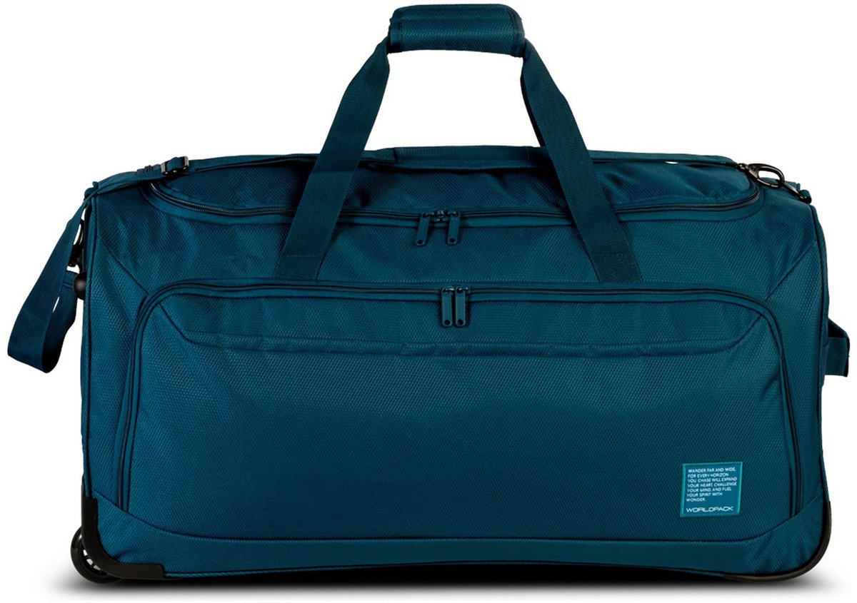 Worldpack 2 wielen Reistas 68 cm - petrol