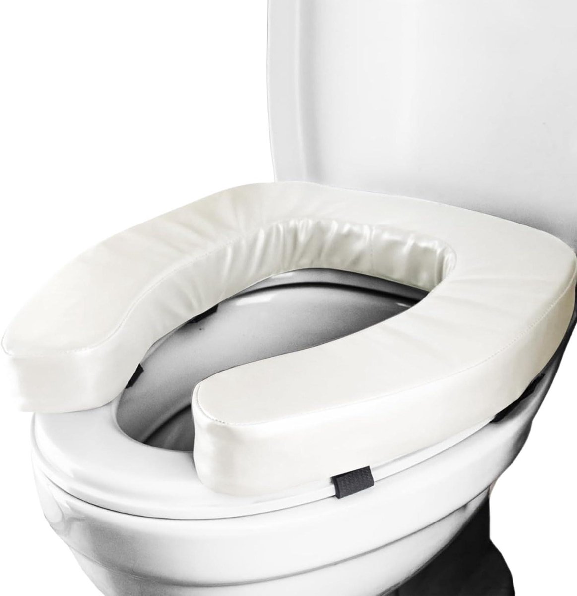 Toiletverhoger - Zitverhoger - Meer Comfort - Ergonomisch Ontwerp - 40x38x5cm - Grijs