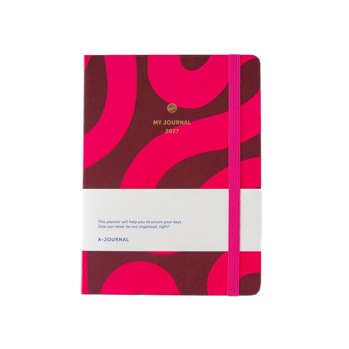 My Journal Agenda 2027- Flow Fuchsia roze
