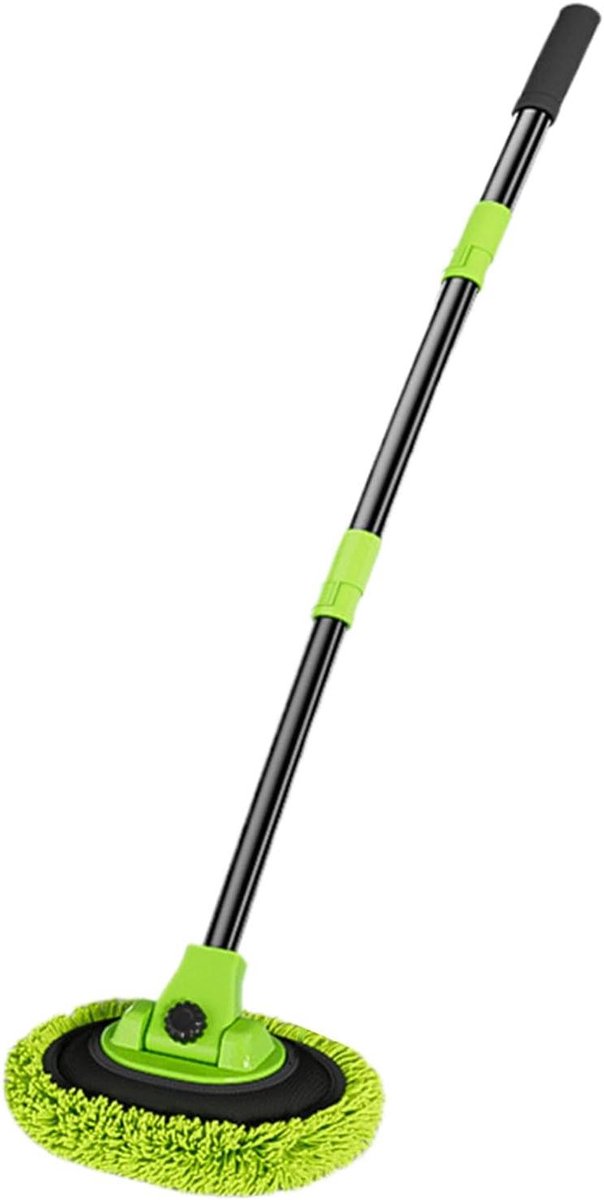 Wasborstel met handvat - Draaibare wasborstel - Auto reinigen - 15 graden gebogen ontwerp - 102 cm - Niet gespecificeerd