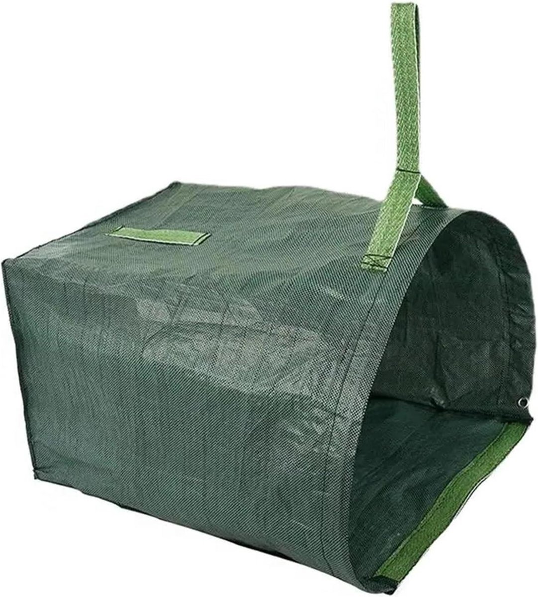 Herbruikbare Tuinafvalzak - Opvouwbare Vuilniszak Tuin - Tuinafval Verzamelen - Robuust Polypropyleen - 762 cm - Groen