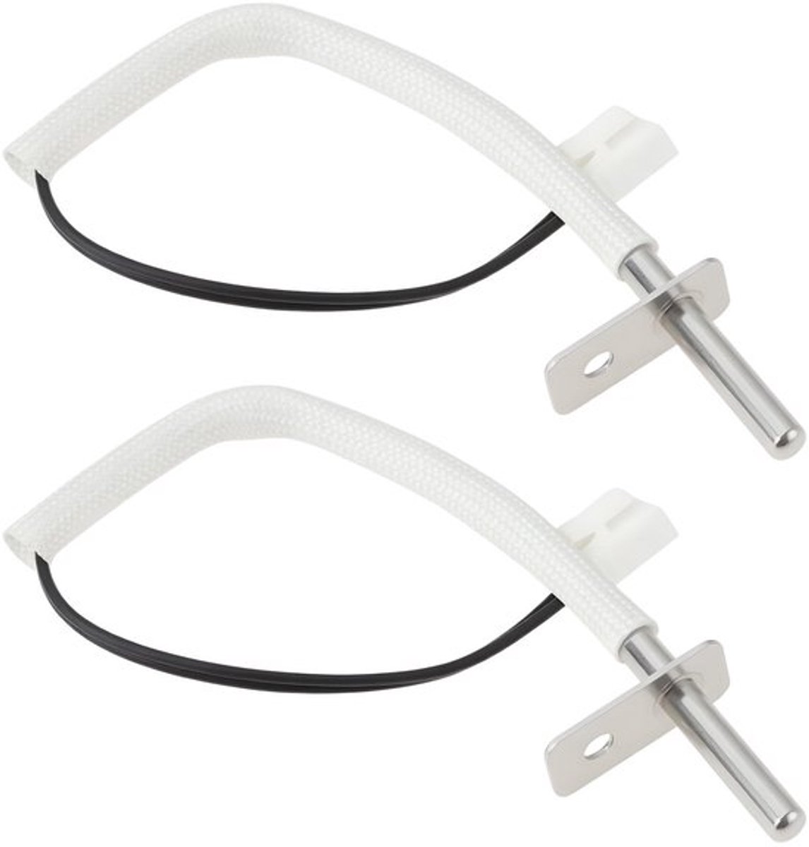 Temperatuursensor NTC 2 Stuks - Temperatuur Sensor Probe - Vervangingssonde - Geschikt voor Air Fryer - Afmetingen 20 mm x 10 mm - Eenvoudige installatie - Temperatuursensoren