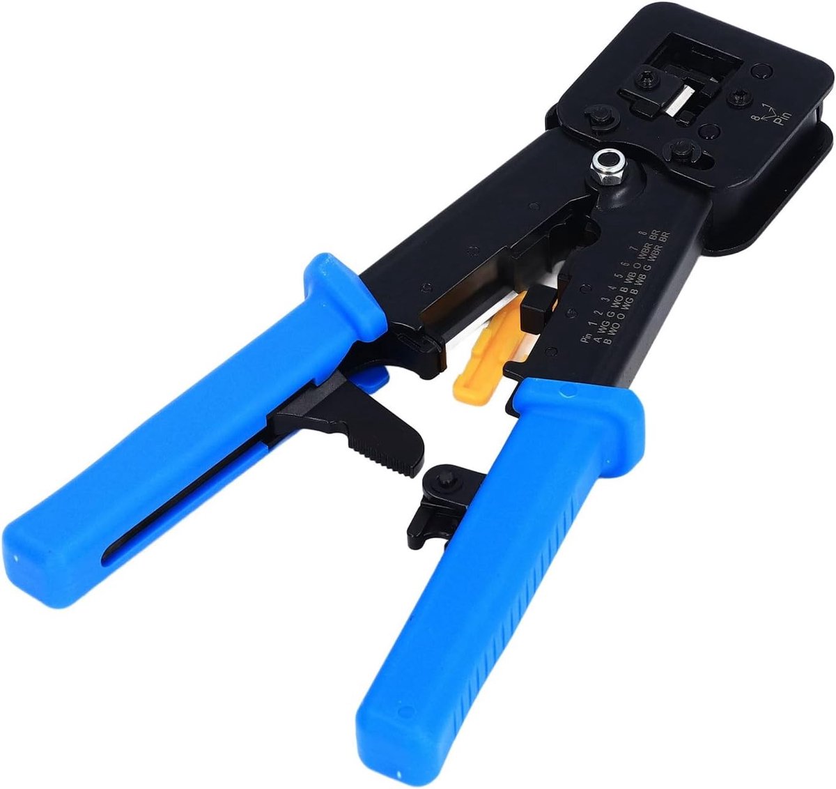 Netwerkkabel Tang - Ethernet Crimper - Kabel Installatie - Alles-in-één Tool - 27 x 11 x 3 cm
