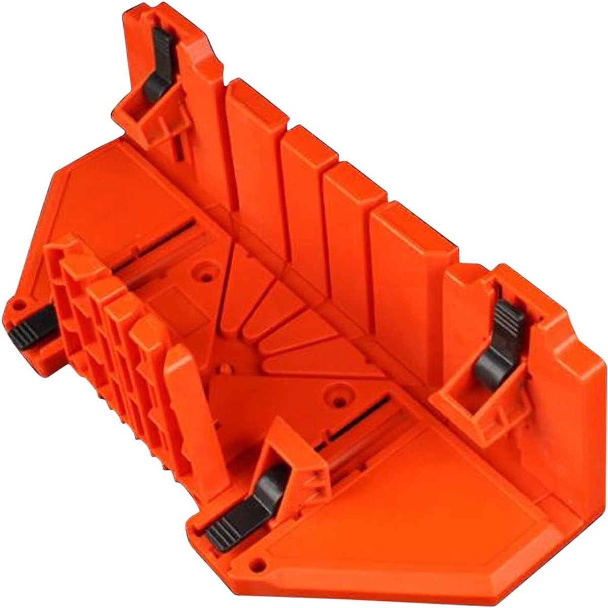 Miter Box - Houtzaag Hulp - Hout Zagen - Verstelbare Hoeken - 14 inch - Oranje