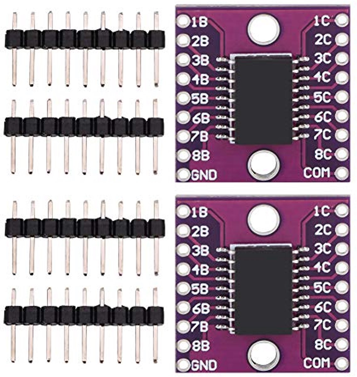 2pcs ULN2803A Module Darlington Transistor Array Driver High Current Voltage Driver Atmospheric Pressure Sensor High - ShopVlot
