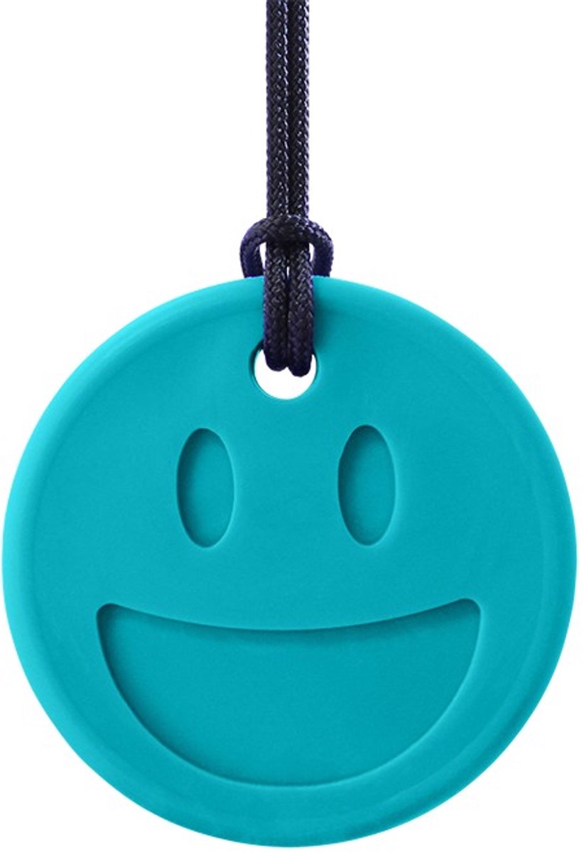 ARK Therapeutic kauwsieraad Smiley Face Chewmoji - bijtketting speelgoed.