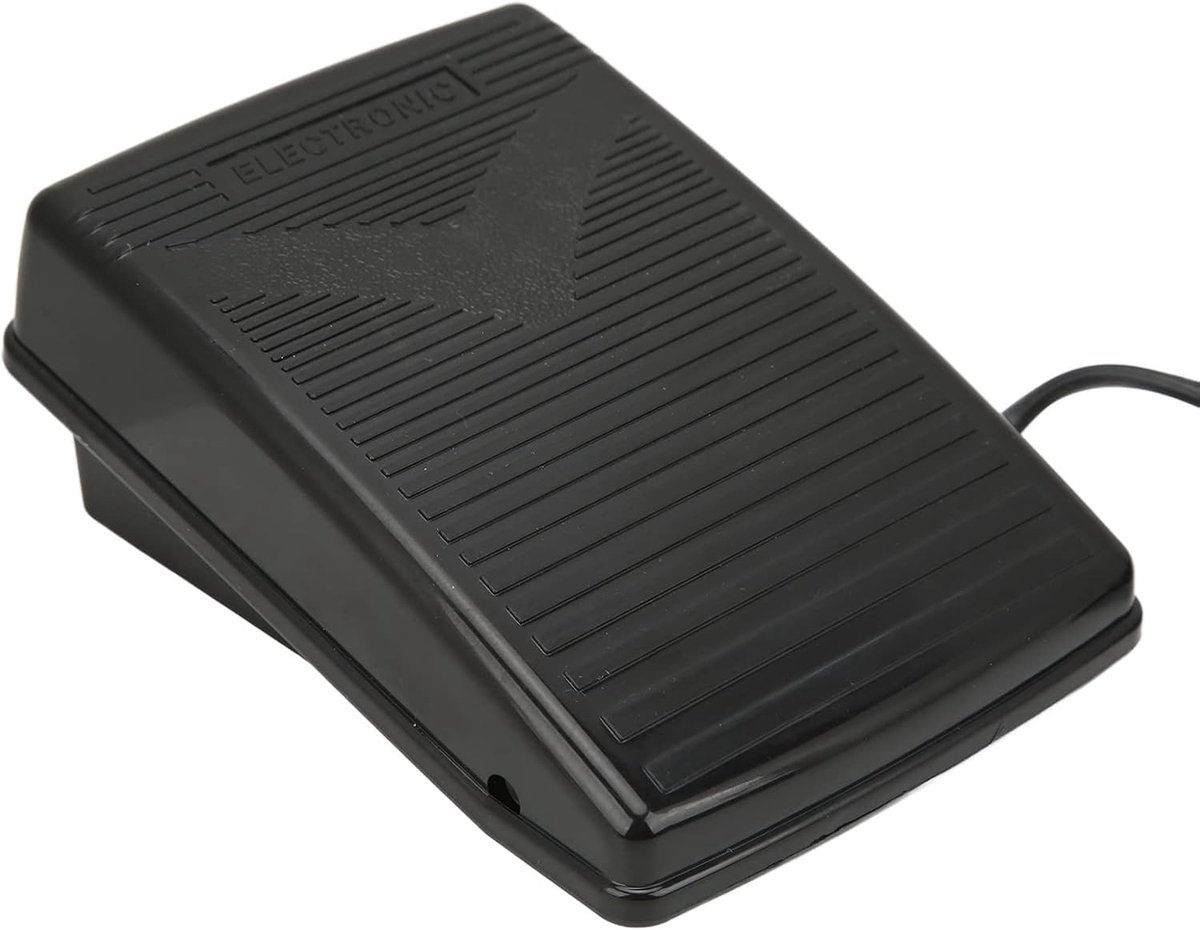 Plastic Controlepedaal voor Naaimachines - Geschikt voor Singer SC220, 6160, 6180, 5400 en XL-400 - Duurzaam en Betrouwbaar Accessoire voor Naaien