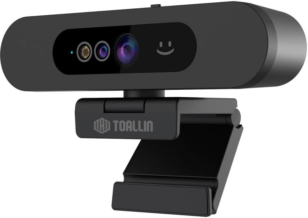 Webcam 1080P Full HD - IR-gezichtsherkenning - Windows Hello - Ideaal voor videobellen - ShopVlot
