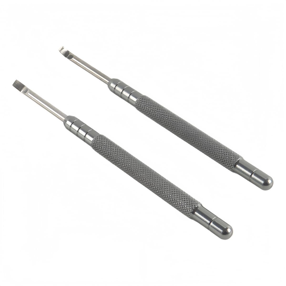 Horloge hand remover tool - metalen gebogen handhendels - voor klok reparatie - 2 stuks - ShopVlot