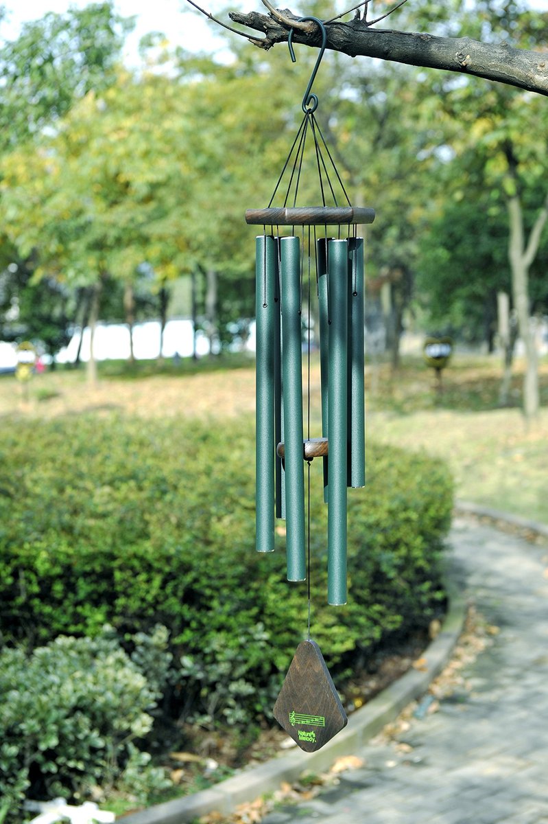 Nature's Melody PG36FG 36-Inch Premiere Grande Windgong - Bos Groen - ShopVlot