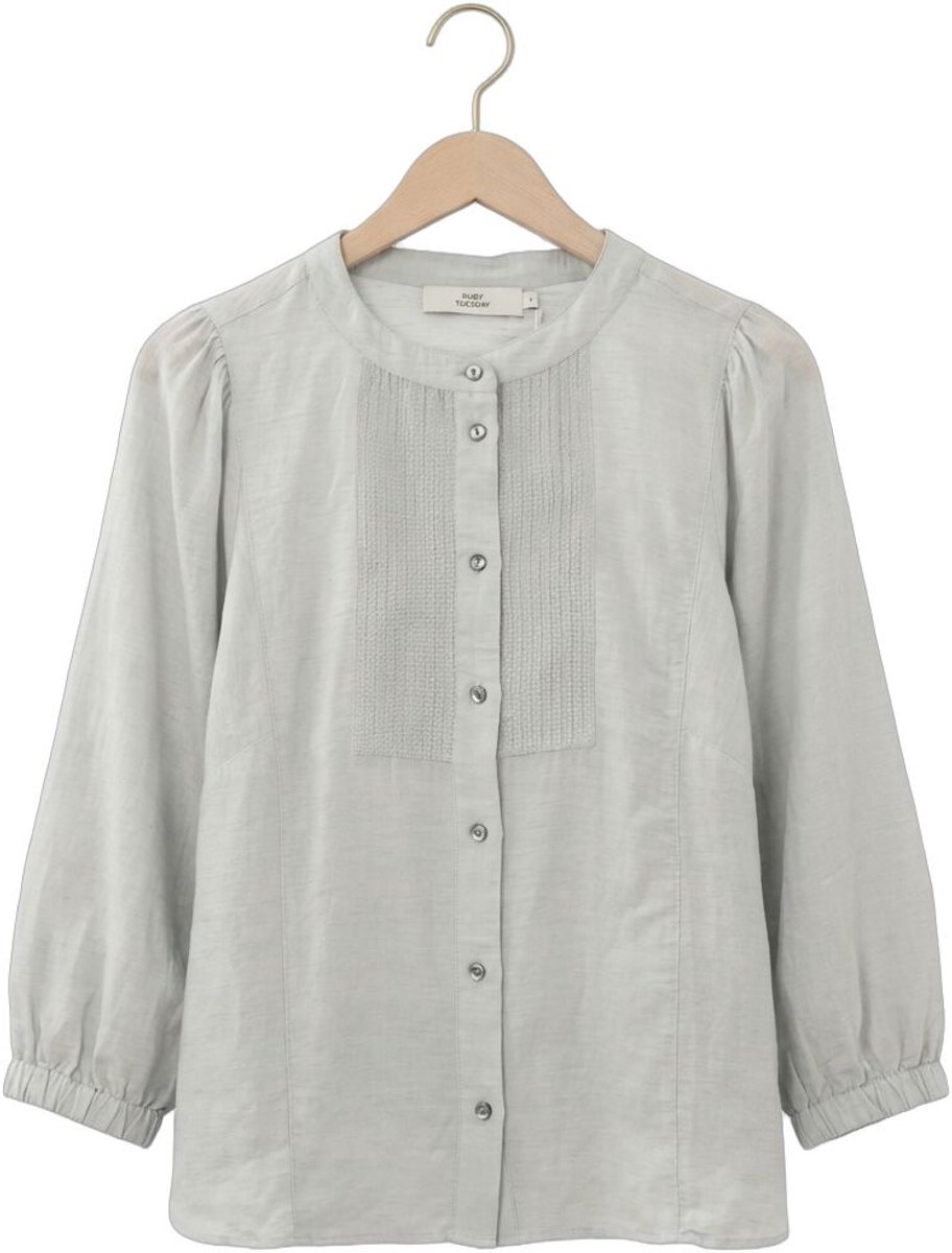 Ruby Tuesday Illiez Blouses Dames - Lichtgrijs - Maat 38
