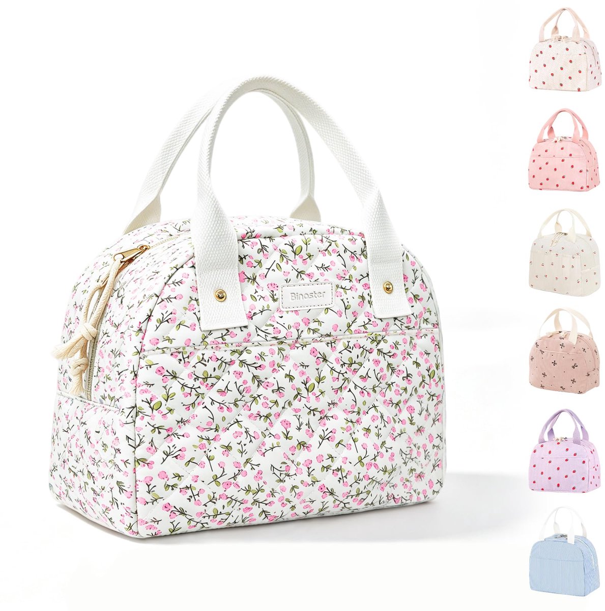 Lunch bag geïsoleerde koel lunch tas - compact formaat - voor volwassenen en kinderen - ideaal voor onderweg - ShopVlot