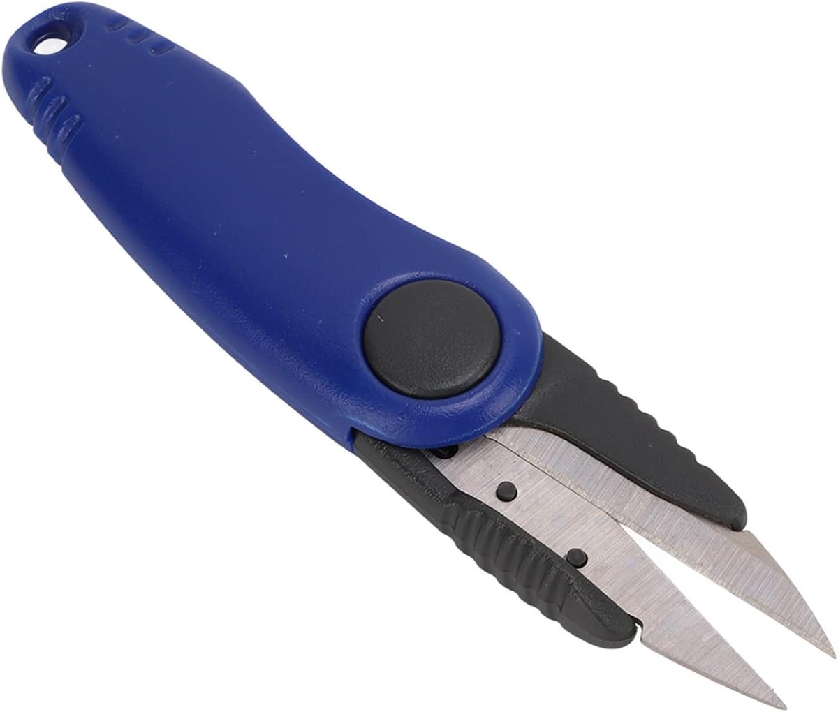 Folding Fishing Scissors Pointed Folding Fishing Scissors Durable and Practically Portable 1# Blue - ShopVlot