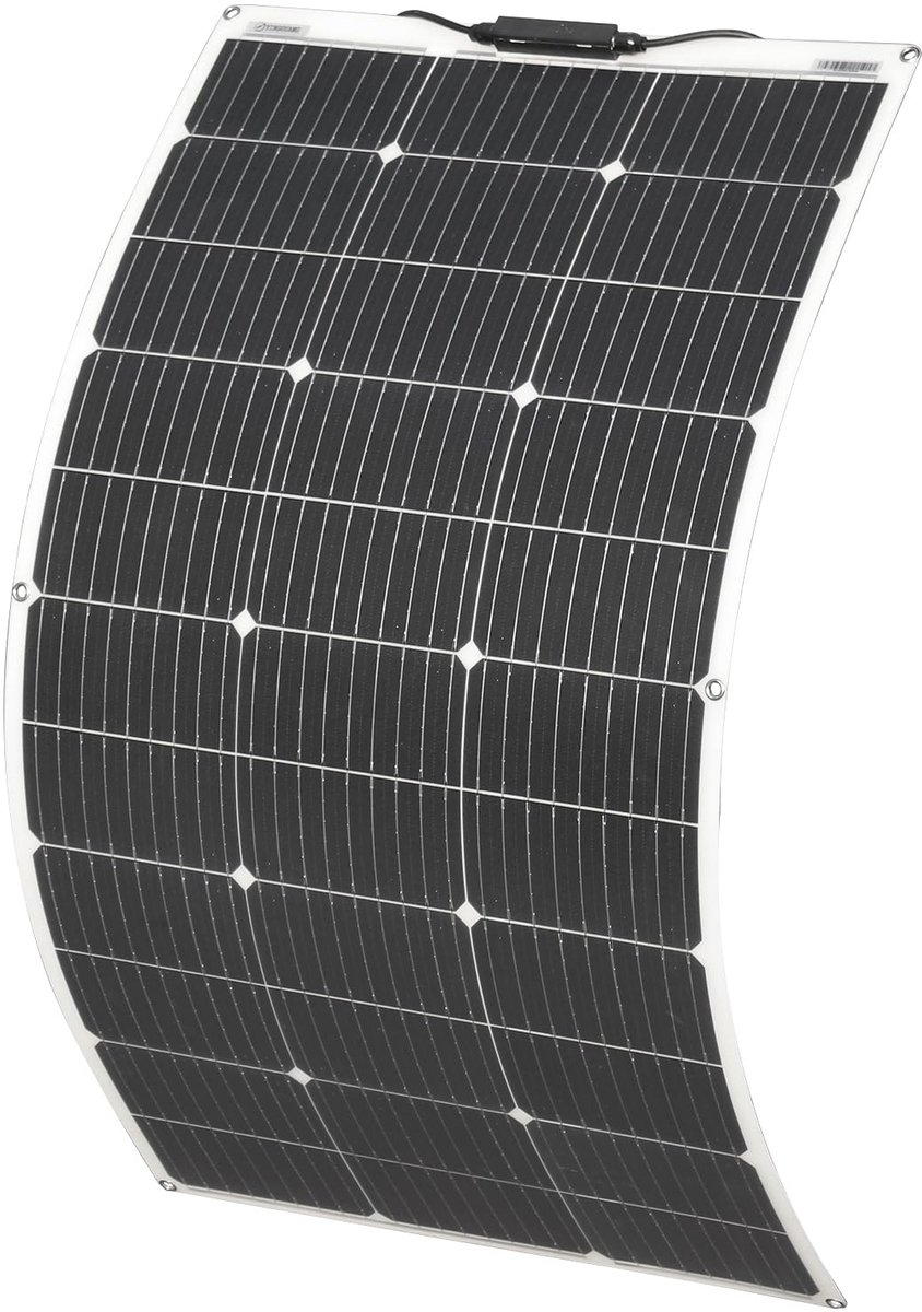 Zonnepaneel 100W - Flexibel - Voor outdoor gebruik - Ideaal voor avontuurlijke reizen - ShopVlot