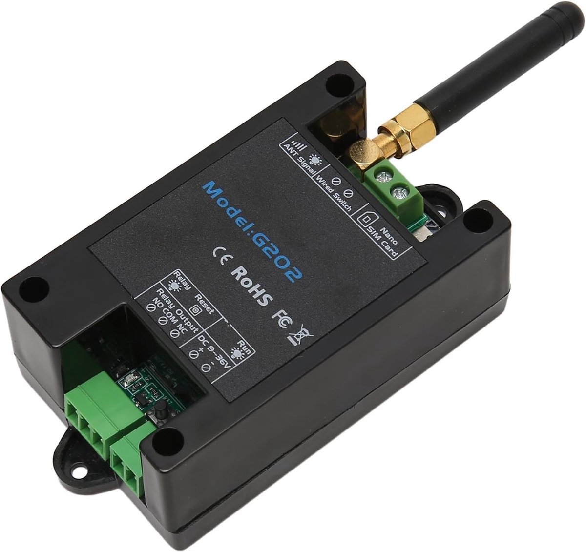 Draadloze GSM Poortopener met Relay Switch voor Automatische Toegang tot Deur en Poort, Geschikt voor Thuis en Fabriek