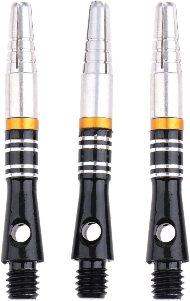 3 Stuks 40mm 360° Draaibare Dart Sticks van Aluminium voor Buitenactiviteiten en Sportaccessoires