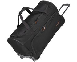 Travelite Basics Fresh Trolley Travel Bag 71 - Zwart – Zachte reistas op wielen – Van polyester – Reistassen, reistassen met wielen en tassen