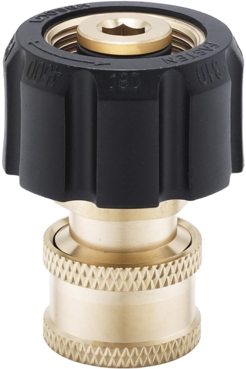Hogedrukreiniger M22 naar 1/4 inch snelkoppeling adapter