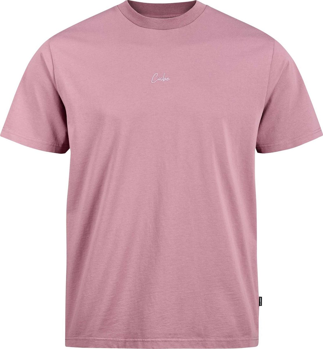 CUBE Organisch Fietsshirt SCRIPT GTY FIT LAVENDER M