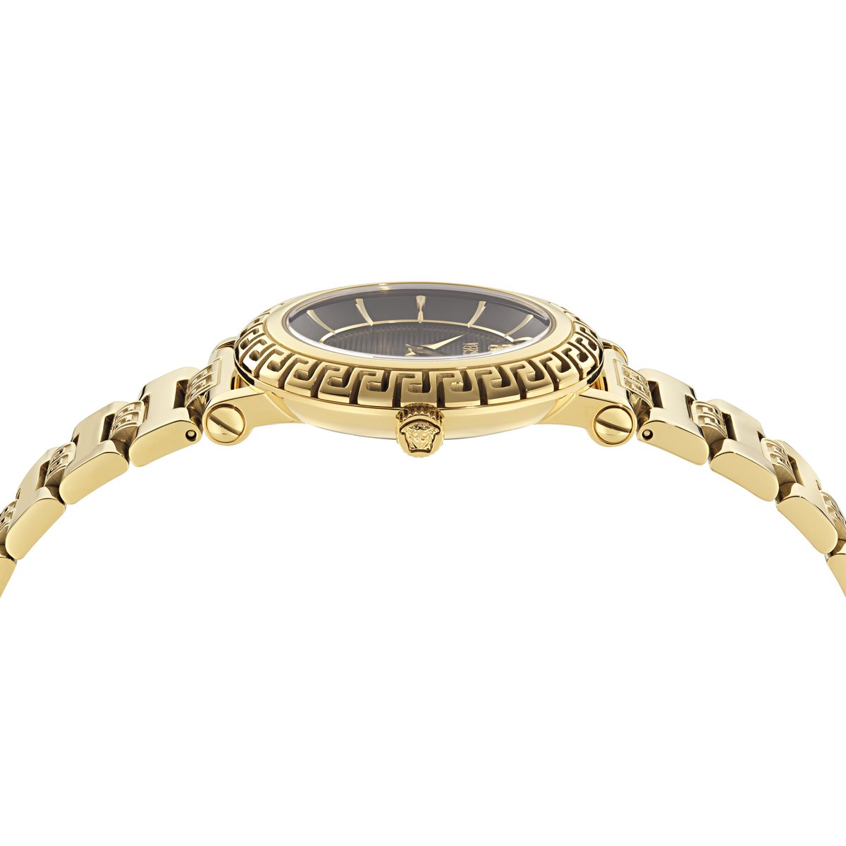 Versace Greca Sphere Nova VE5L00626 Horloge - Staal - Goudkleurig - Ø 35 mm