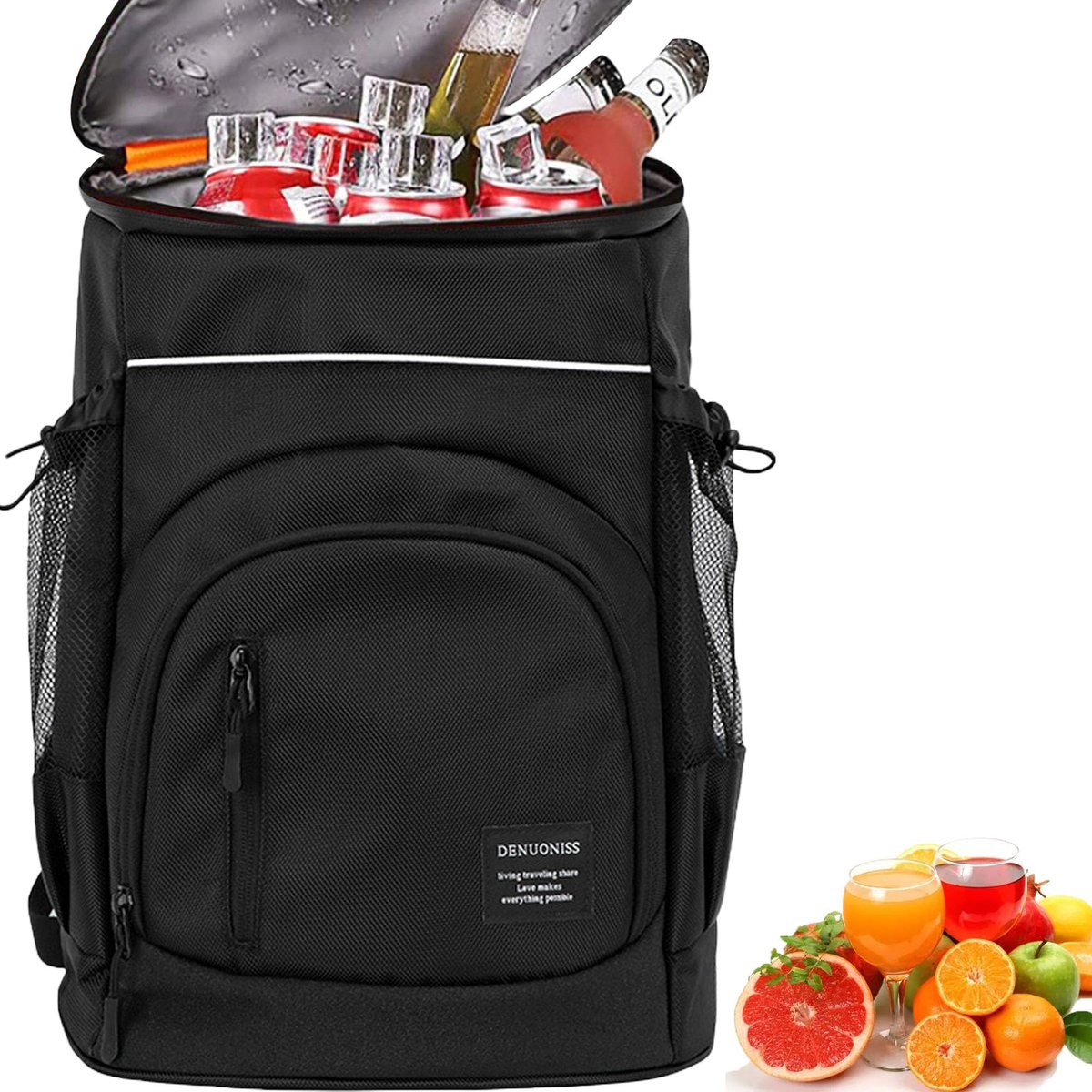 SYXLS Geïsoleerde Rugzak 30L Waterdichte Koeltas voor Picknicks, Strand en Kamperen - ShopVlot