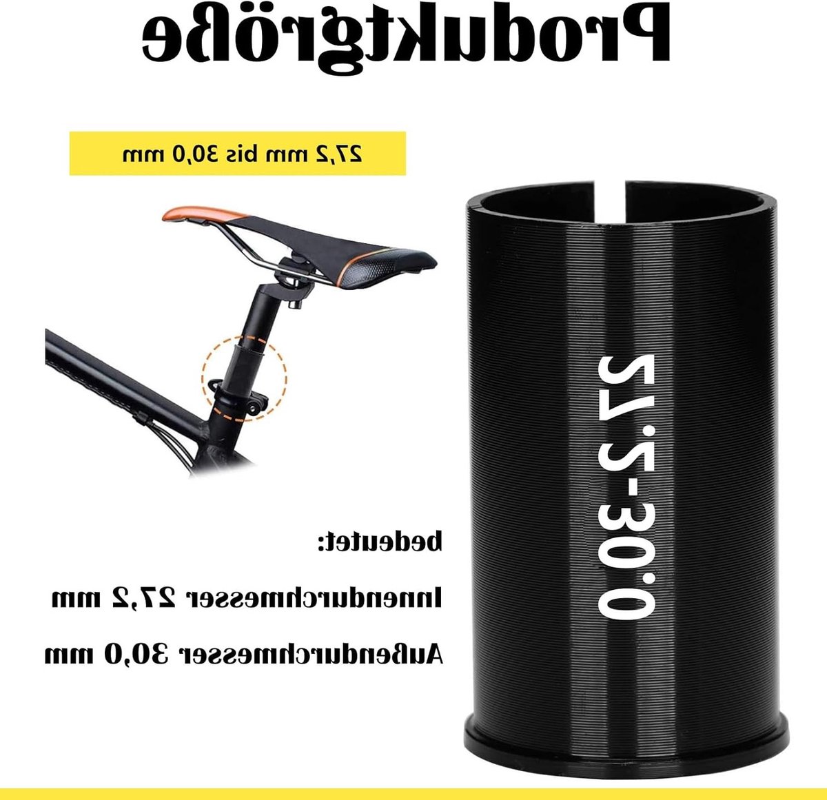 Verstelbare Aluminium Fiets Zadelpen Adapter voor Mountainbike en Racefiets - Verklein Sleeves voor Optimale Zadelhoogte en Comfort