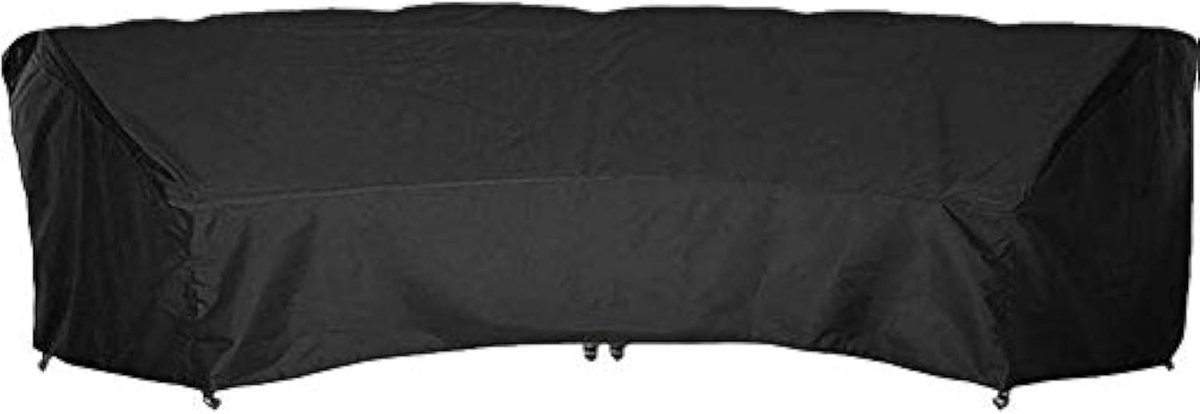Bankbeschermer Tuinmeubelen - Buitenhoes Meubels - Bescherming Tuinmeubilair - Waterdicht Oxford Stof - 305x99x91cm - Zwart