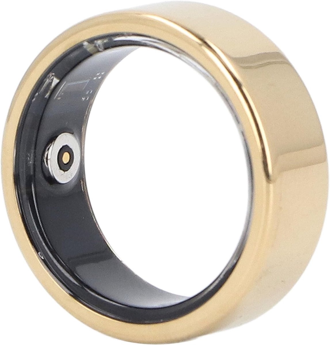Slimme Ring - Fitnessring Slaaptracker - Gezondheid Monitoren - Meerdere Gegevens - 5-7 Dagen Batterij - Goud