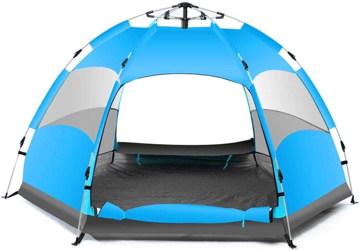 Kampeertent - Buitentent - Kamperen en Reizen - Automatisch Snel Openend - 3-4 personen - Niet gespecificeerd