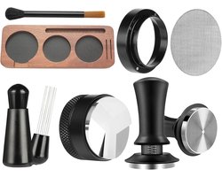 Espresso Tamper Kit - Koffie Pers - Perfect Koffie Puck - Veerbelast Ontwerp - 51 mm Basis - Meerkleurig