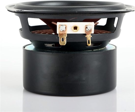 Boekenplank Speaker - Hifi Speaker - Muziek Luisteren - Kristalhelder Geluid - 4 Inch - Wit — afbeelding 4