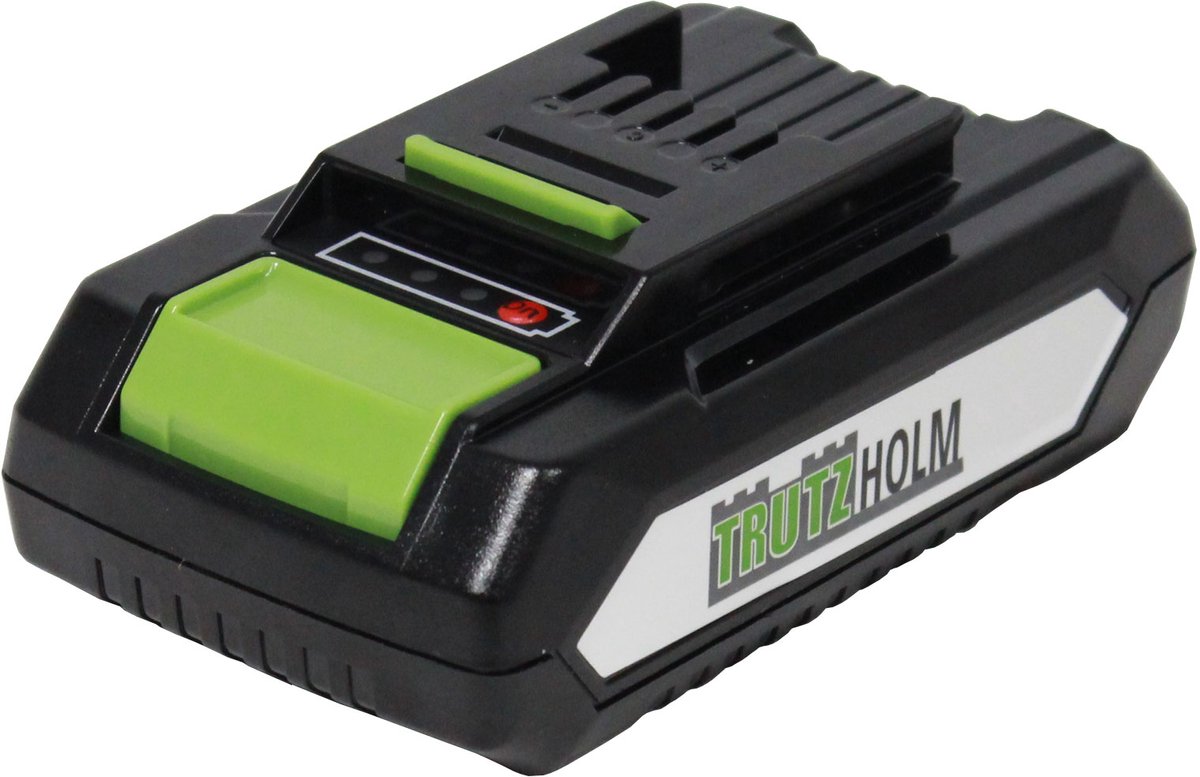 TRUTZHOLM 20V Accu 2,0Ah Li-Ion - Heavy Duty Vervangende Accu Tuingereedschap - Batterij voor Grastrimmer & Heggenschaar