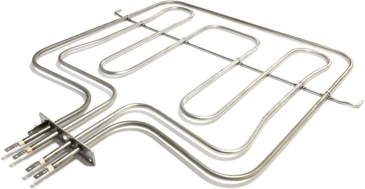 Oven Verwarmingselement - Ovenonderdeel Hete-element - Oven Reparatie - Dubbele Weerstand - W1000/1700 V230 - Metaal