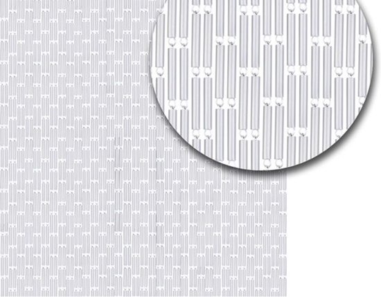 Vliegengordijnenexpert Hulzen - Vliegengordijn - 240x100 cm - Transparant van Merkloos — afbeelding 4