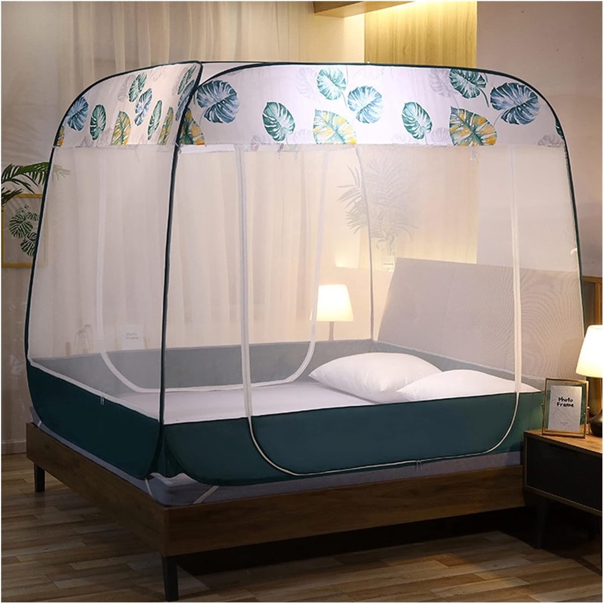 Klapbaar Klambed - Nacht Bescherming - Slaap Verbeteren - Dubbele Deuren - 7 Voet Bed - Multicolor