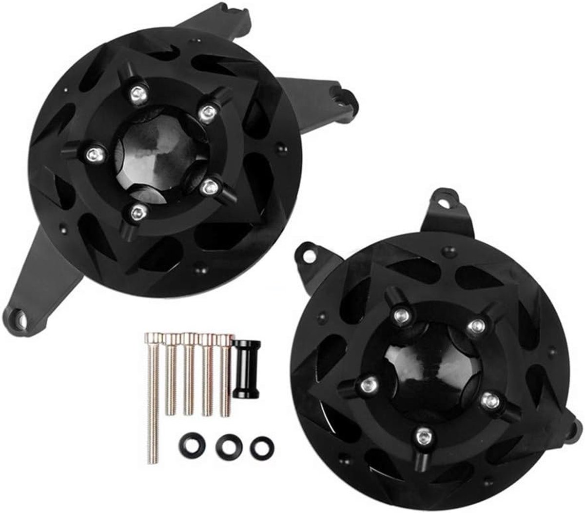 Motor Guard Protector - Carter Deksel - Motor Bescherming - CNC Aluminium - N.v.t. - Zwart