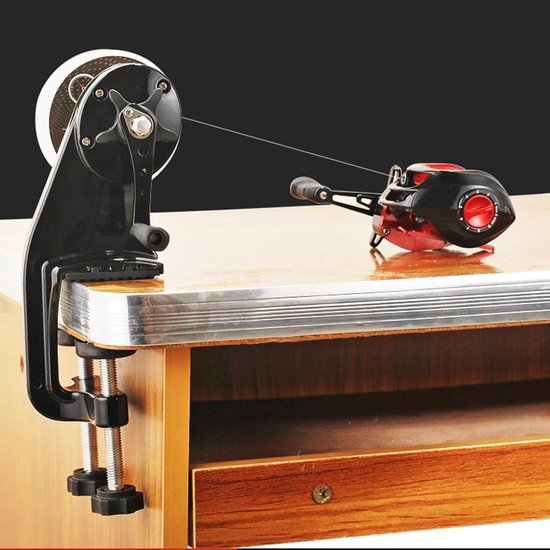 Draagbare vislijn winder voor baitcasting reels - Efficiënte vislijn spoelen en organiseren — afbeelding 4