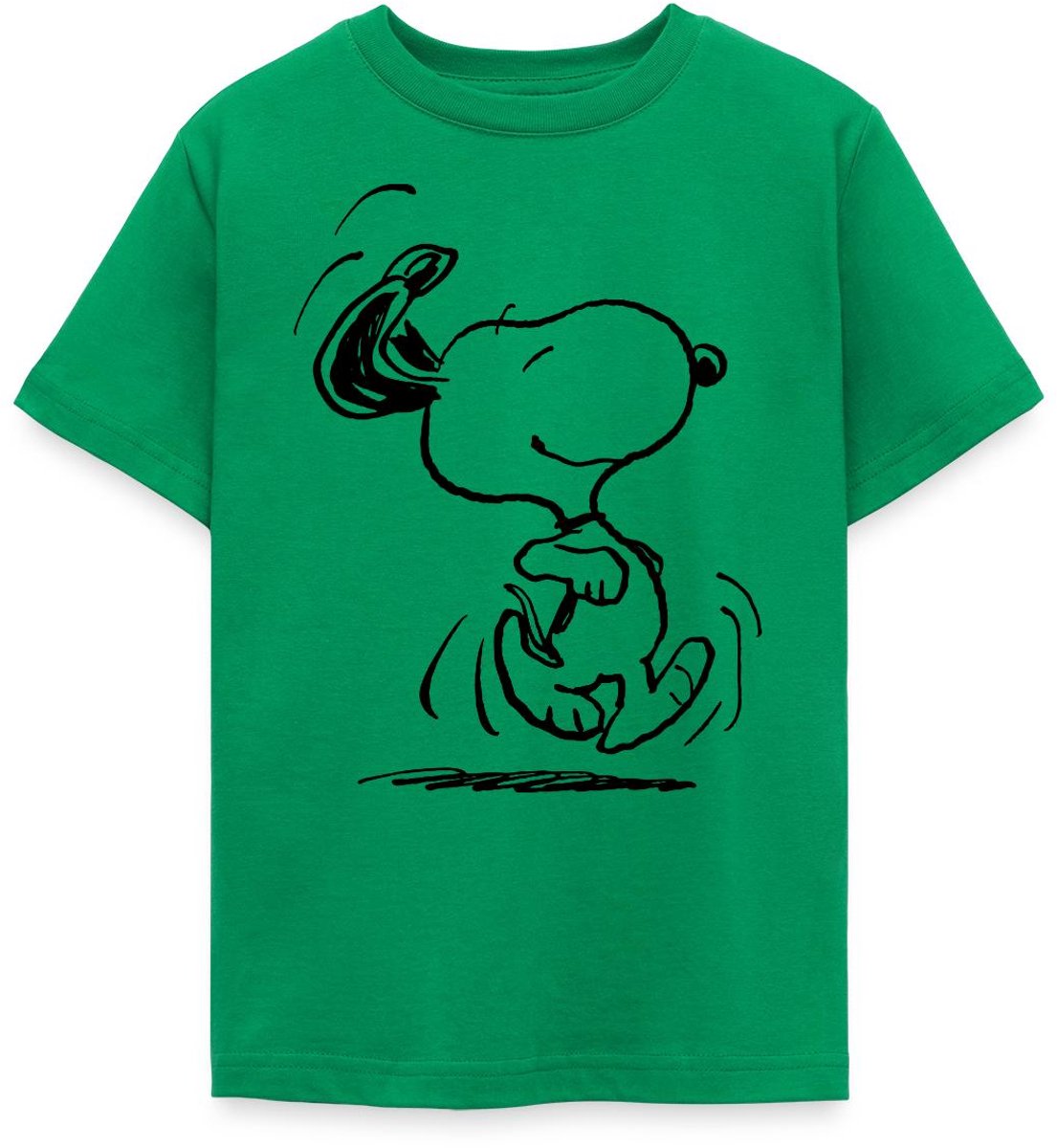 Peanuts Snoopy Rennen T-Shirt Tiener