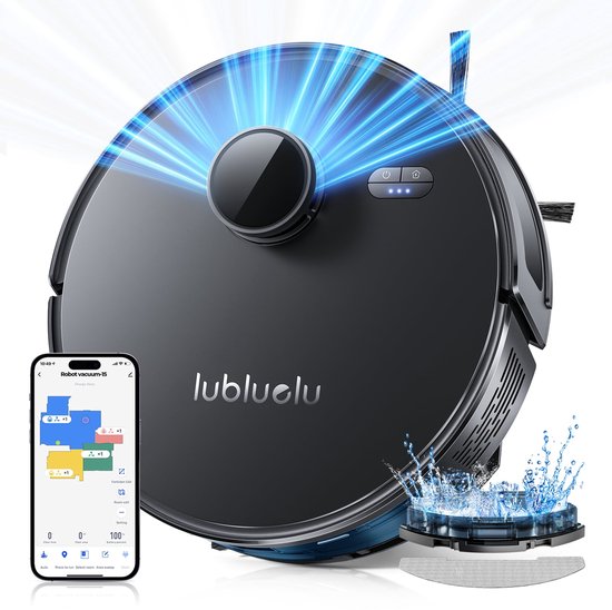 Lubluelu L15 Ultra 3-in-1 robotstofzuiger