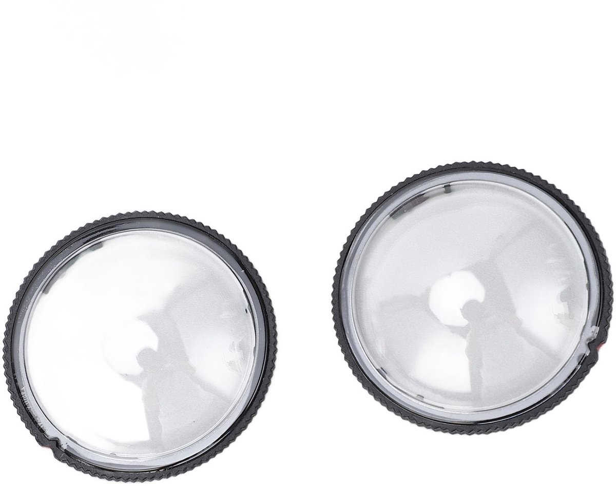 Dailygoods - Lensbeschermer - Dubbele Plastic Lensbeschermers - Anti-kras - Robuuste bescherming - Ideaal voor actiecamera's